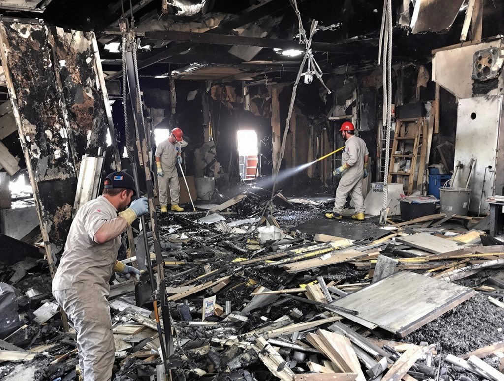 fire damage cleanup