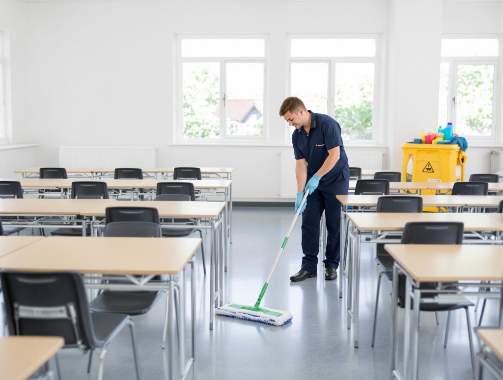 school cleaning